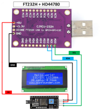 FT232H - HD44780